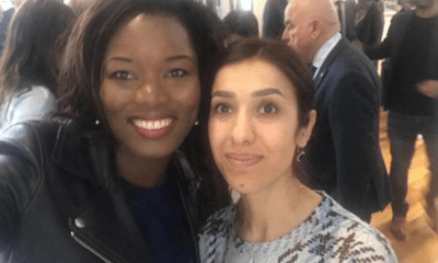 Foto Assita Kanko en Nadia Murad in het Vlaams Parlement